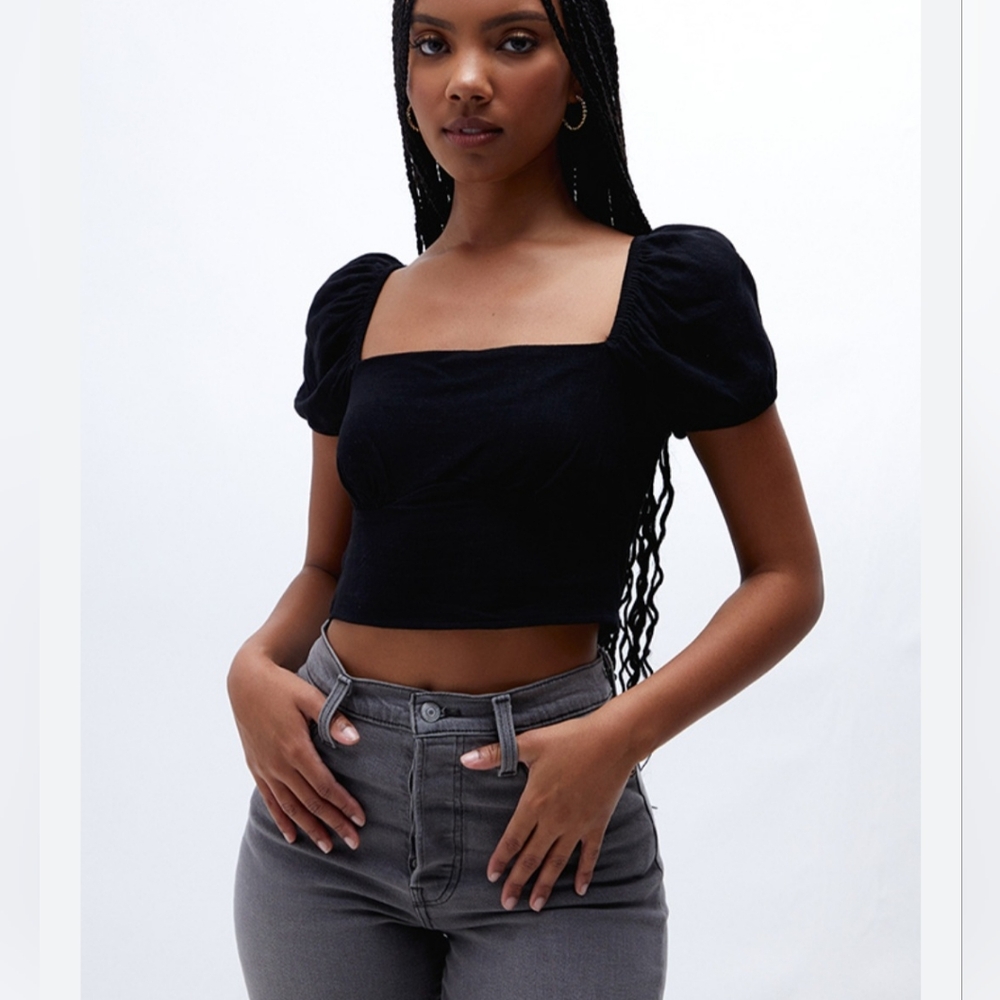 Pacsun/ la hearts crop top